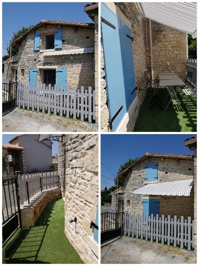Gite Bin Benaise Draps Et Serviettes Compris Pamproux Exterior foto